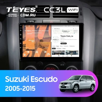 Штатная магнитола Teyes CC3L WiFi 2/32 Suzuki Escudo (2005-2015)