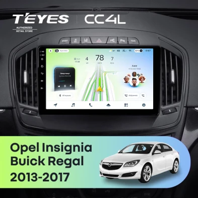 Штатная магнитола Teyes CC4L 6/64 Buick Regal (2013-2017) Тип-A