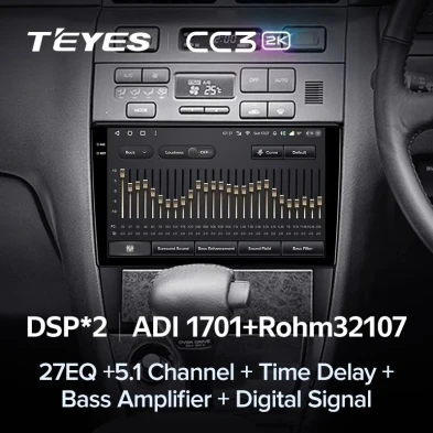 Штатная магнитола Teyes CC3 2K 360 6/128 Nissan Cefiro 2 A32 (1994-2000) F1