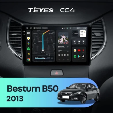 Штатная магнитола Teyes CC4 6/64 FAW Besturn B50 (2013-2016) F1