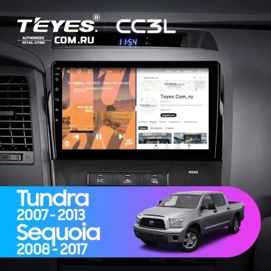 Штатная магнитола Teyes CC3L 4/64 Toyota Sequoia XK60 (2008-2017)