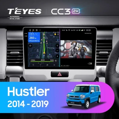 Штатная магнитола Teyes CC3 2K 4/32 Suzuki Hustler (2014-2019)