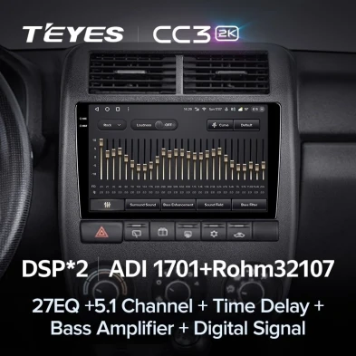 Штатная магнитола Teyes CC3 2K 4/64 Lada Niva Legend (2021-2023)