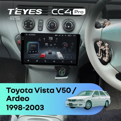 Штатная магнитола Teyes CC4 Pro 12/256 Toyota Vista Ardeo (1998-2003)