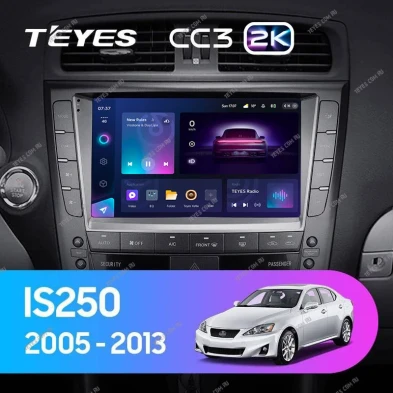 Штатная магнитола Teyes CC3 2K 4/32 Lexus IS250 XE20 (2005-2013) (Hm) Тип-B