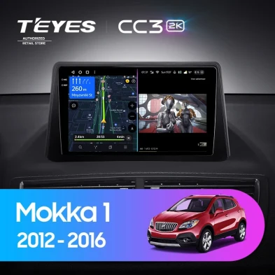 Штатная магнитола Teyes CC3 2K 6/128 Opel Mokka 1 (2012-2016)
