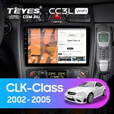 Штатная магнитола Teyes CC3L WiFi 2/32 Mercedes-Benz CLK-Class C209 A209 (2002-2005) F2