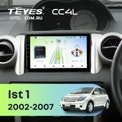 Штатная магнитола Teyes CC4L 6/64 Toyota Ist 1 (2002-2007) Правый руль