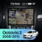 Штатная магнитола Teyes CC4 Pro 12/256 Skoda Octavia 2 A5 (2008-2013) Серая (13")