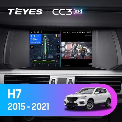 Штатная магнитола Teyes CC3 2K 4/64 Hover Haval H7 1 (2015-2021)