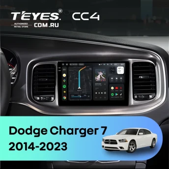 Штатная магнитола Teyes CC4 8/128 Dodge Charger 7 (2014-2023)