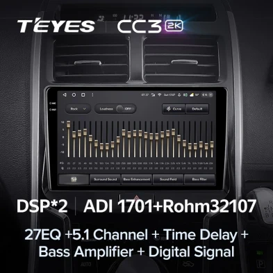 Штатная магнитола Teyes CC3 2K 6/128 Toyota Sai K10 (2013-2017)