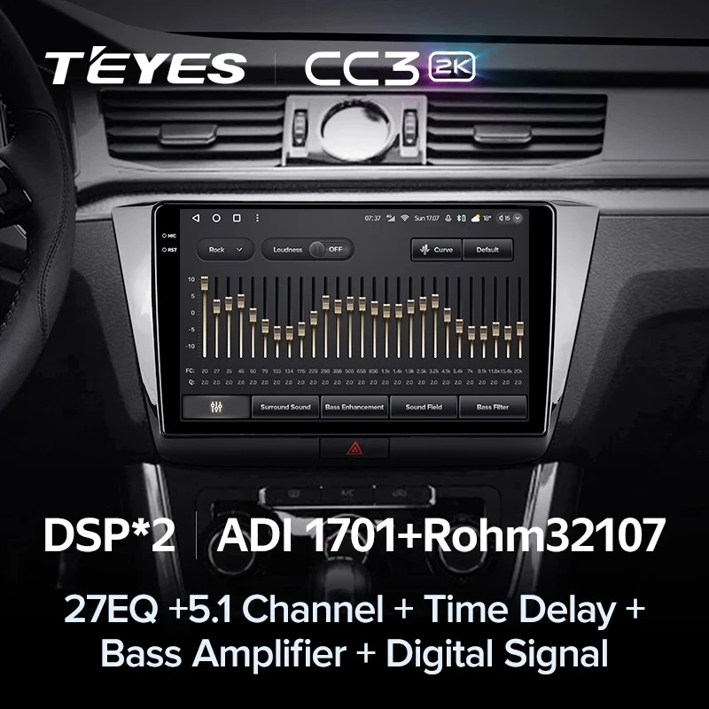 Штатная магнитола Teyes CC3 2K 4/32 Volkswagen Passat B8 (2014-2020)