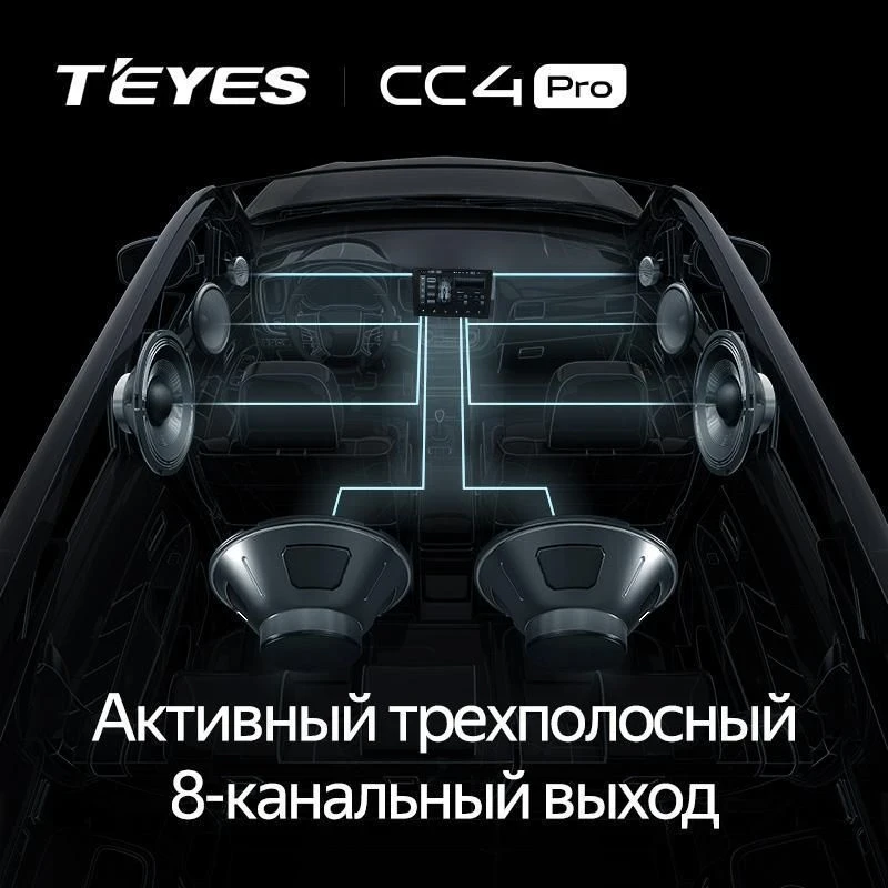 Штатная магнитола Teyes CC4 Pro 12/256 BMW X5 E39 E53 (1999-2006) (13")