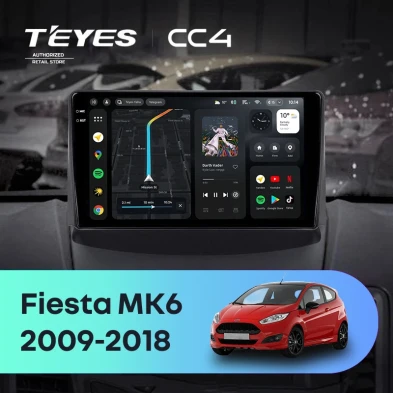 Штатная магнитола Teyes CC4 6/64 Ford Fiesta 6 (2009-2018) F1 Тип-B