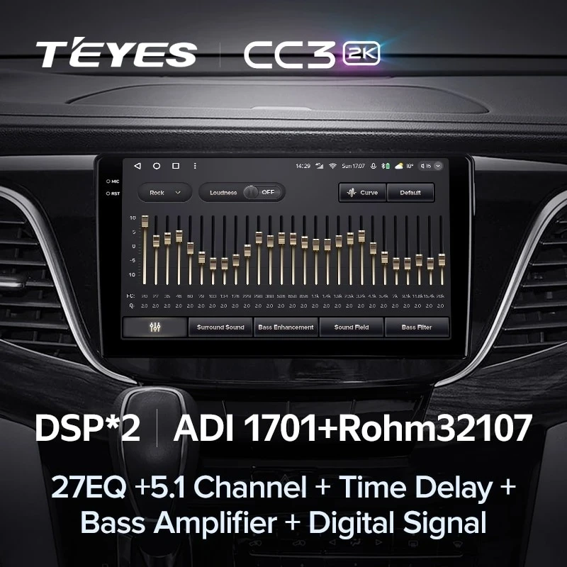 Штатная магнитола Teyes CC3 2K 6/128 Buick GL8 3 (2017-2020)