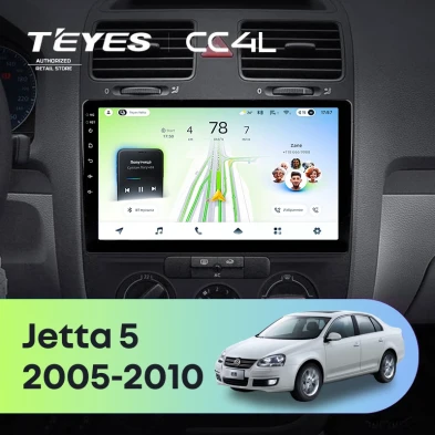 Штатная магнитола Teyes CC4L 6/64 Volkswagen Jetta 5 (2005-2010) F1