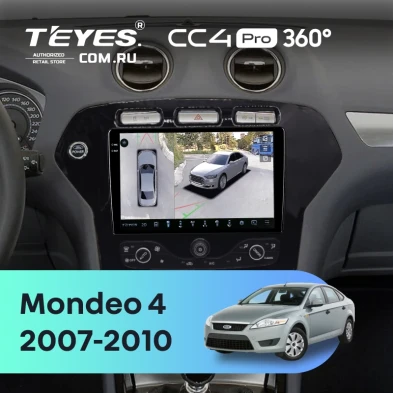 Штатная магнитола Teyes CC4 Pro 360 8/128 Ford Mondeo 4 (2007-2010) F2