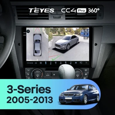 Штатная магнитола Teyes CC4 Pro 360 8/128 BMW 3 серия E90 E91 E92 E93 (2005-2013)