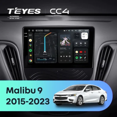 Штатная магнитола Teyes CC4 6/64 Chevrolet Malibu 9 (2015-2023) F2