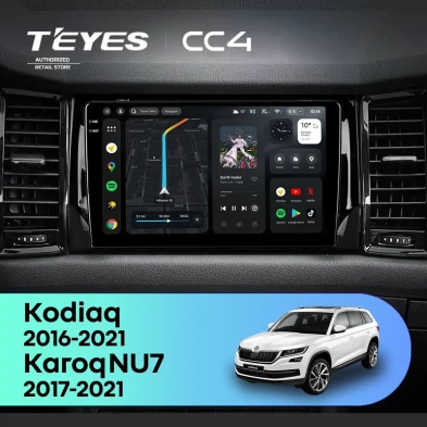 Штатная магнитола Teyes CC4 8/128 Skoda Karoq (2017-2021) F2