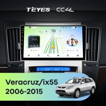 Штатная магнитола Teyes CC4L 6/64 Hyundai ix55 (2006-2015)