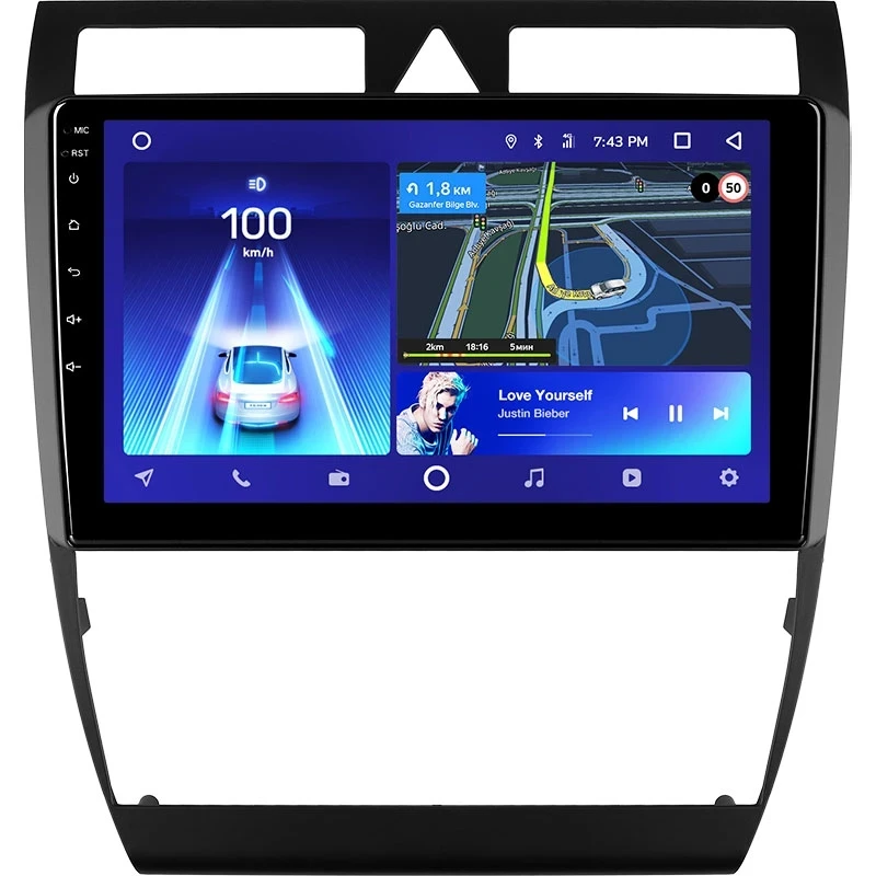 Переходная рамка Audi A6 2 (1997-2004) / S6 2 (1999-2004) / RS6 1 (2002-2006) (9")