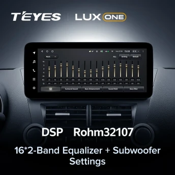 Штатная магнитола Teyes LUX ONE 360 6/128 Toyota Highlander 2 XU40 (2007-2013)