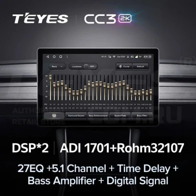 Штатная магнитола Teyes CC3 2K 4/64 Skoda Kodiaq (2016-2021) F2 (11")