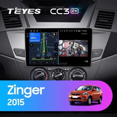 Штатная магнитола Teyes CC3 2K 4/32 Mitsubishi Zinger 2015+